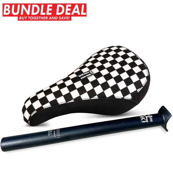 BUNDLE: FASTTIMES BLACK PIVOTAL SEAT & 150 or 300MM POST