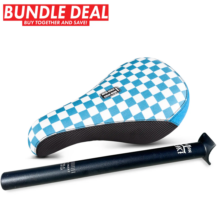 BUNDLE: FASTTIMES BLUE PIVOTAL SEAT & 150 or 300MM POST