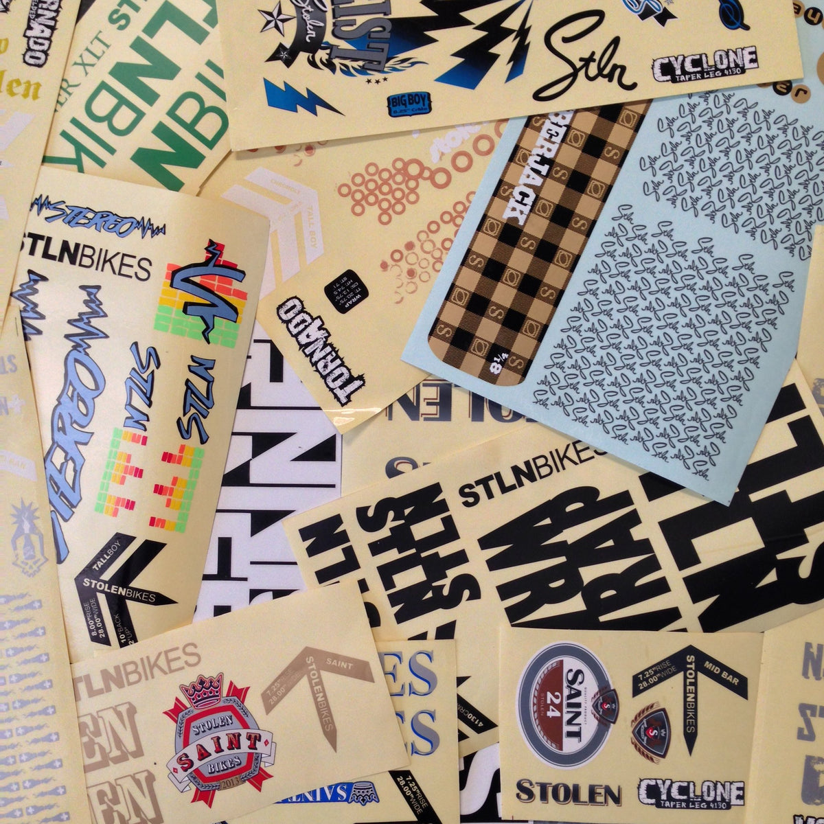 FRAME DECAL KITS – Stolen Brand