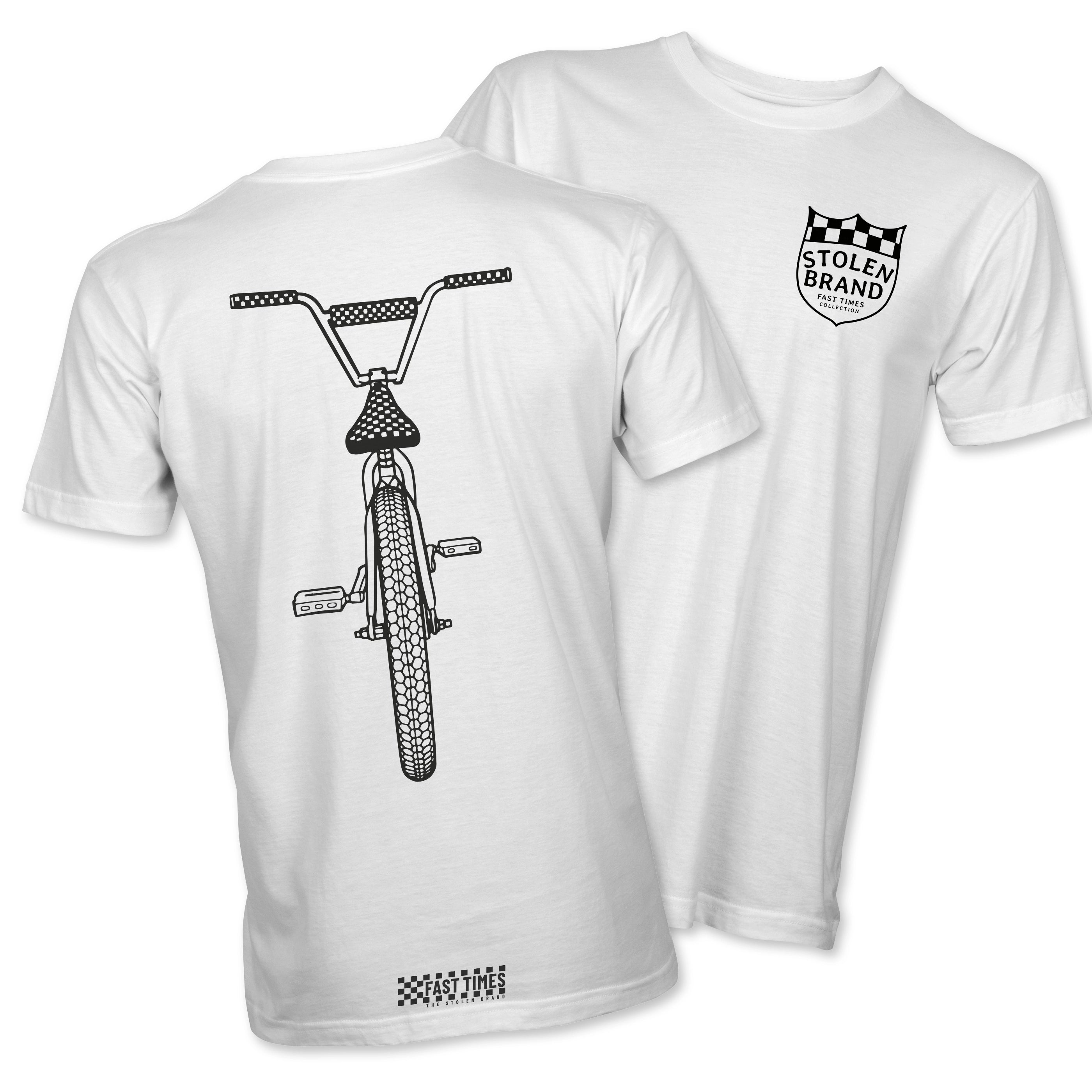 FAST BIKE WHITE TEE